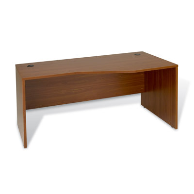 Jesper Office Pro X - L-Shaped Crescent Executive Desk with Lateral File (Left)