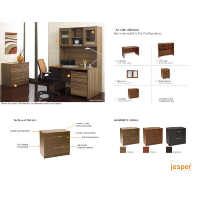 Jesper Office Pro X Standard Desk Office Suite