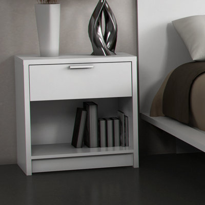 Click To Image : Eva 1 Drawer Nightstand by Stellar Home Furniture Now