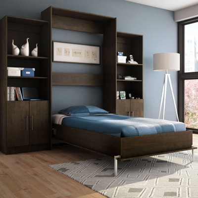 Milo Twin Storage Wall Bed by Stellar Home Furniture -image