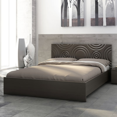 Sienna Circles Platform Bed by Stellar Home Furniture -image