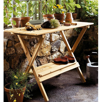 Atlantic Outdoor Simple Potting Coffee Table