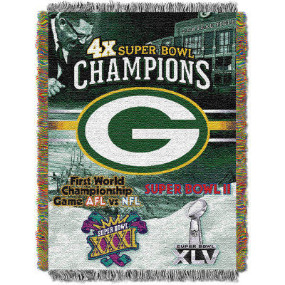 Northwest Co. NFL Commemorative Tapestry Throw