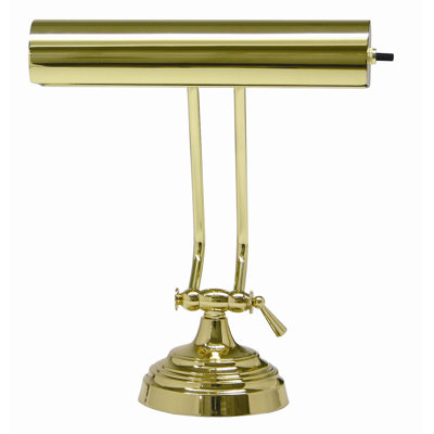 House of Troy 10.5"  Desk Lamp in Polished Brass