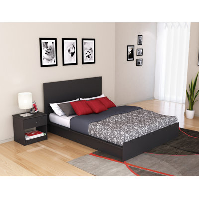 dCOR design Plateau 1 Drawer Nightstand