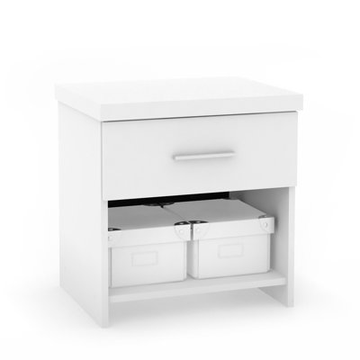 dCOR design Willow 1 Drawer Nightstand