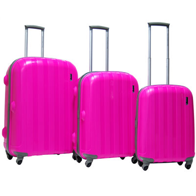CalPak Paradise Hardsided 3 Piece Spinner Luggage Set