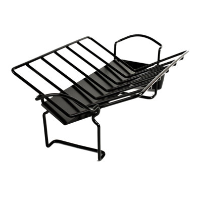 Charcoal Companion Non-Stick Roasting Rack with Juice Reservoir