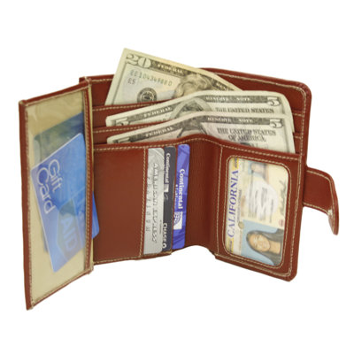 Piel Leather Ladies Wallet