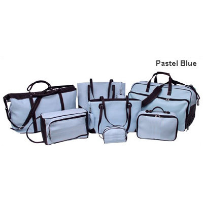 Piel Leather Pastel Collection U-Zip Shoe Bag