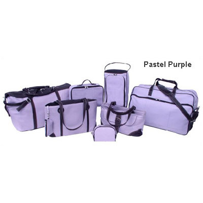 Piel Leather Pastel Collection U-Zip Shoe Bag