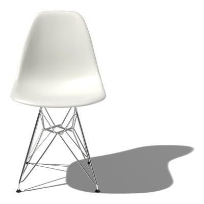 Herman Miller &reg; Eames DSR - Molded Plastic Side Chair with Wire Base