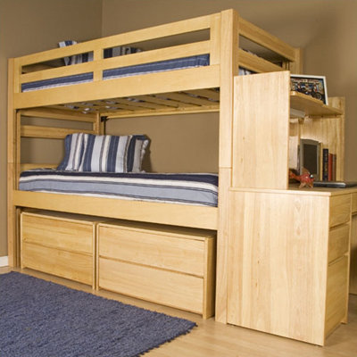 extra long twin bunk beds