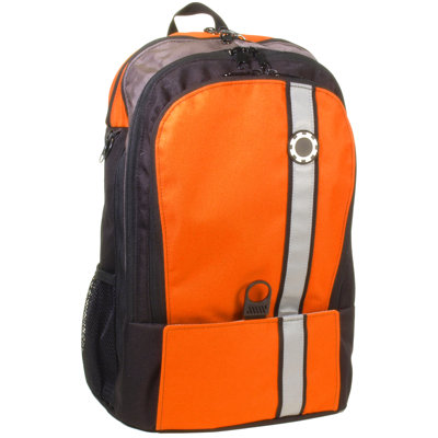 DadGear Retro Stripe Backpack Diaper Bag