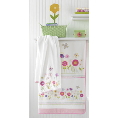 Kassatex Fine Linens Bambini Garden Party Bath Accessory Set