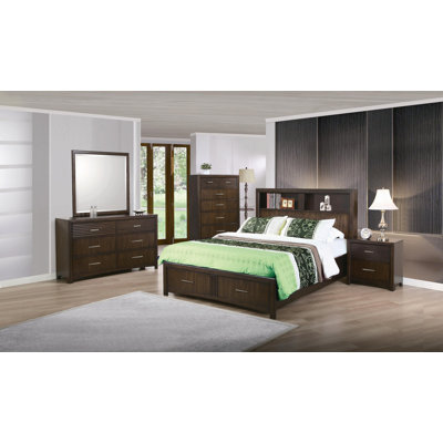 Edison Panel 5 Piece Bedroom Collection by New Spec Inc -image