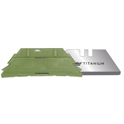Clauss SpeedPak Replacement Titanium Bonded Dubbed Blade Cartridge