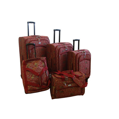 American Flyer Budapest 5 Piece Spinner Luggage Set