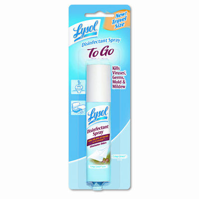 Lysol Disinfectant Spray, Crisp Linen, 1oz Aerosol                                                                                 