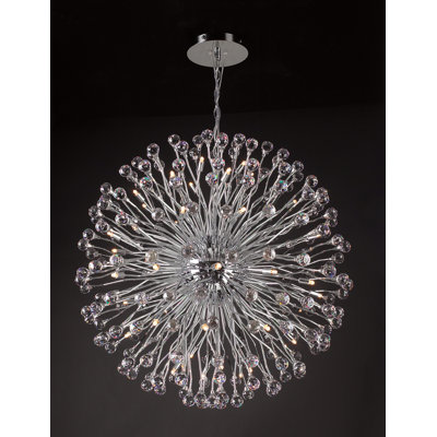 PLC Lighting Aspasia 48 Light Globe Pendant