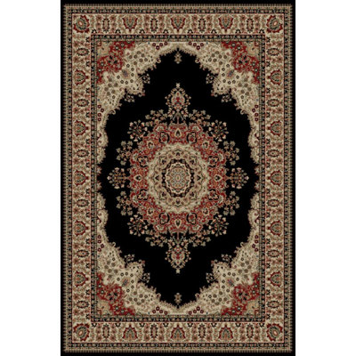 Tayse Rugs Sensation Black Rug
