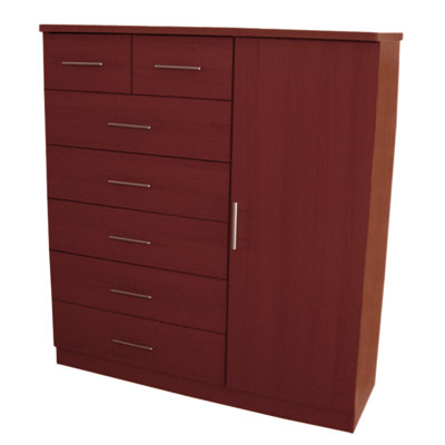 Tiffany 7 Drawer Gentleman's Chest by Hazelwood Home -image