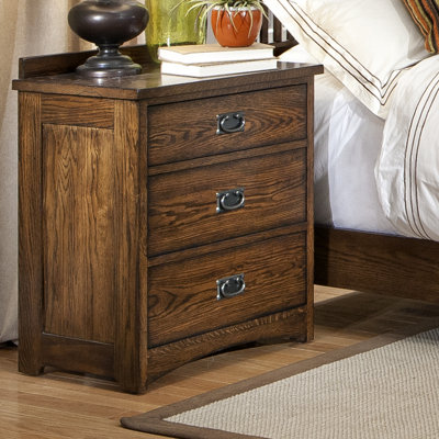 Oakhurst 3 Drawer Nightstand by Imagio Home by Intercon -image