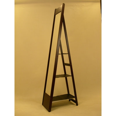 Proman Products Aris Classic Mirror Stand in Rich Mahogany