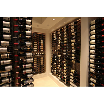 VintageView WS4 Series 24 Bottle Wall Mounted Wine Rack