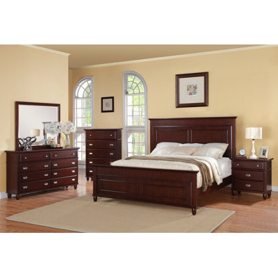 Click To Image : Spencer Cherry Panel Bedroom Collection by Greystone Now