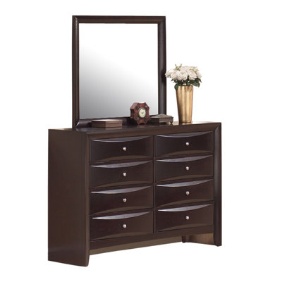 Avery 8 Drawer Dresser and Mirror Set by Greystone -image