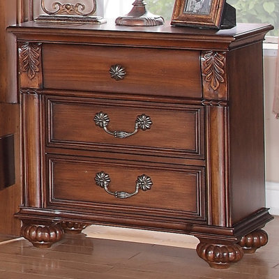 Click To Image : Belhaven 3 Drawer Nightstand by Greystone Now
