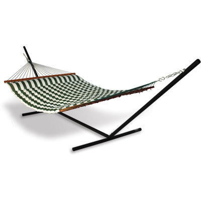 Hammaka Universal Hammock Stand with Fabric Pillow Hammock Combo