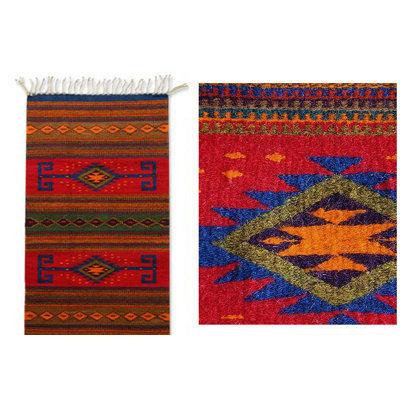 Novica Sun Zapotec Rug