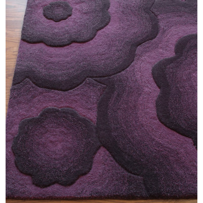 nuLOOM Modella Posh Aubergine Rug