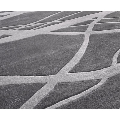 nuLOOM Cine Calypso Gray Rug