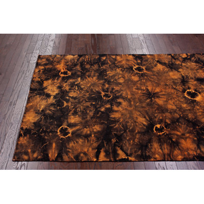 nuLOOM Couture Kilim Splash III Orange Rug