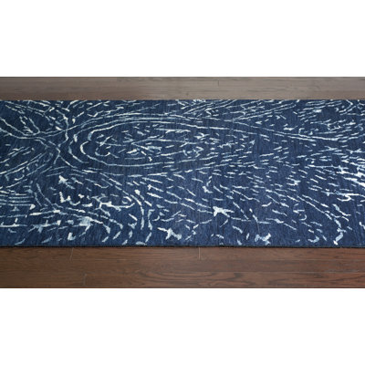 nuLOOM Zem Navy Blue Matlida Rug
