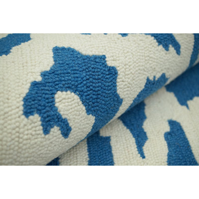 nuLOOM Trellis Blue Ikat Rug