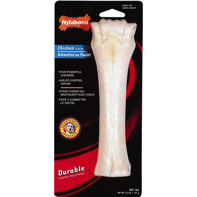 Nylabone Durable Chicken Bone Dog Chew Toy
