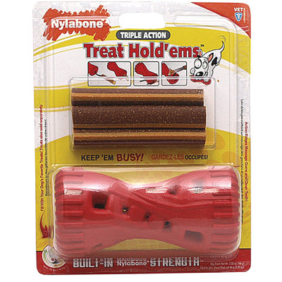 Nylabone Treat Hold Ems Dog Toy and Treat