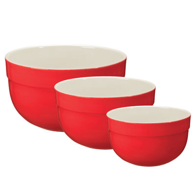 Emile Henry Deep Mixing Bowl Set