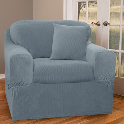 Maytex Collin Stretch Separate Seat Chair Slipcover