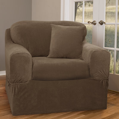 Maytex Collin Stretch Separate Seat Chair Slipcover