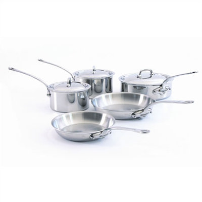 M'Cook 5-Ply Stainless Steel 8-Piece Cookware Set