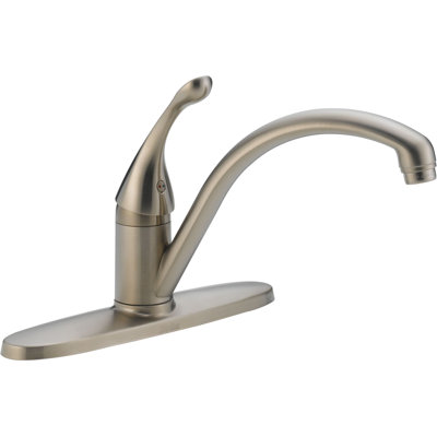 Delta Collins Single Handle Centerset Duramount Kitchen Faucet
