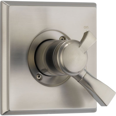 Delta Dryden Double Handle Monitor Pressure Balance Valve Trim with Volume Control