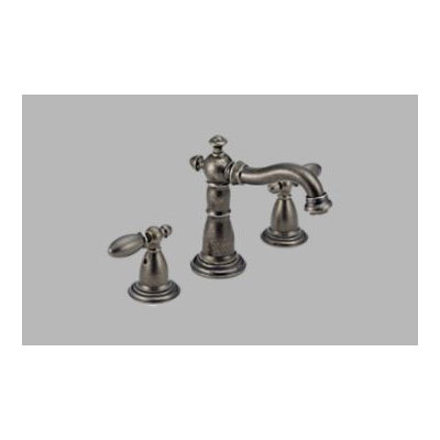 Delta Victorian Widespread Bathroom Faucet with Double Lever Handles