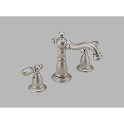 Delta Victorian Widespread Bathroom Faucet with Double Lever Handles