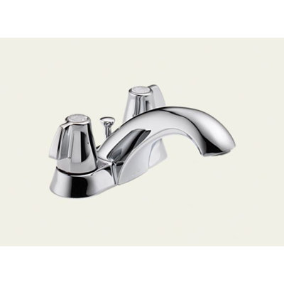 Delta Classic Centerset Bathroom Faucet with Double Lever Handles